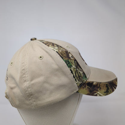 GN Guynielson Strapback Hat Tan Camouflage OSFM Adjustable Embroidered Otto