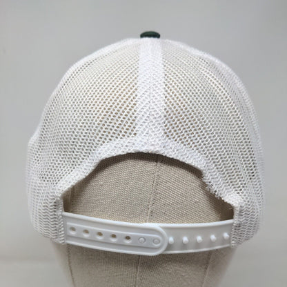 OLAA Orlando Longwood Auto Auction Snapback Trucker Hat Green One Size Mesh Back