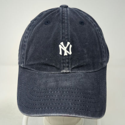American Needle MLB New York Yankees Blue White One Size Baseball Cap Logo NY