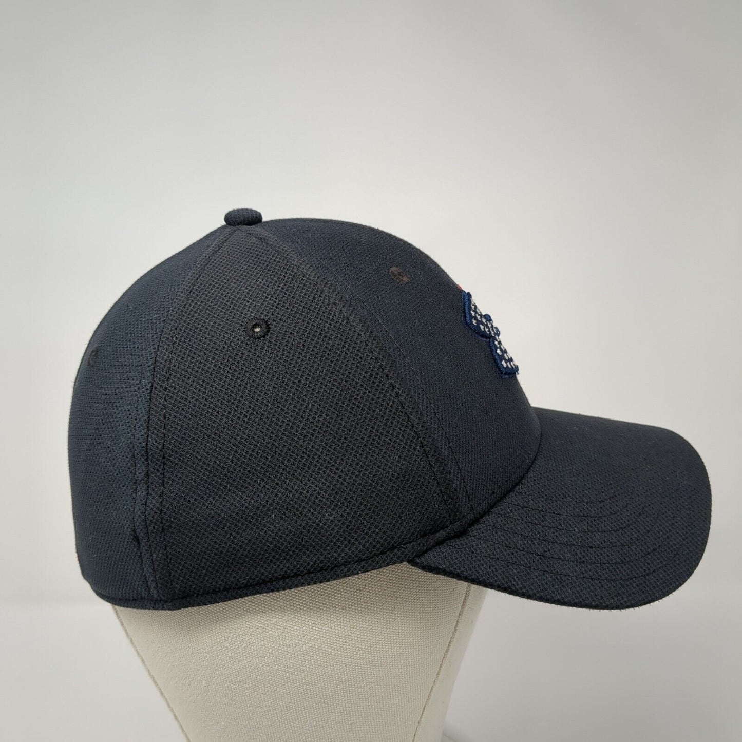Under Armour Fitted Hat Blue M/L Classic Fit Embroidered Patriotic Freedom
