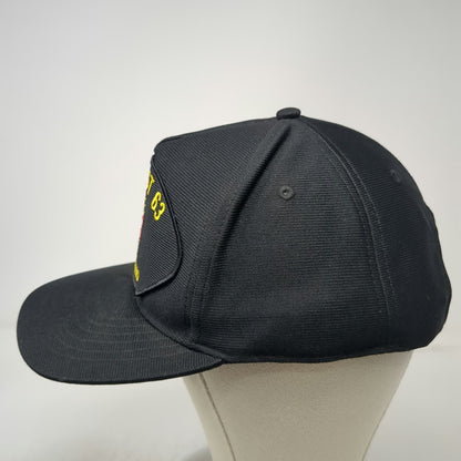 Eagle Crest 5 Panel Black One Size VFW Post 63 Boise Idaho USA Made Hat