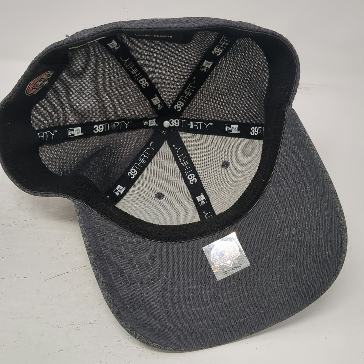 Nashville Sounds MiLB New Era Baseball Cap Gray XL Mesh Back Stretch Fit Hat