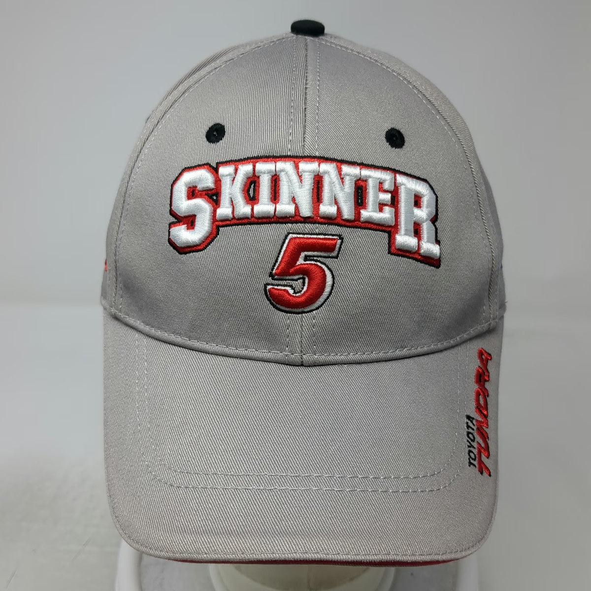 SMI Properties Baseball Cap Gray One Size Mike Skinner NASCAR Toyota Tundra Hat