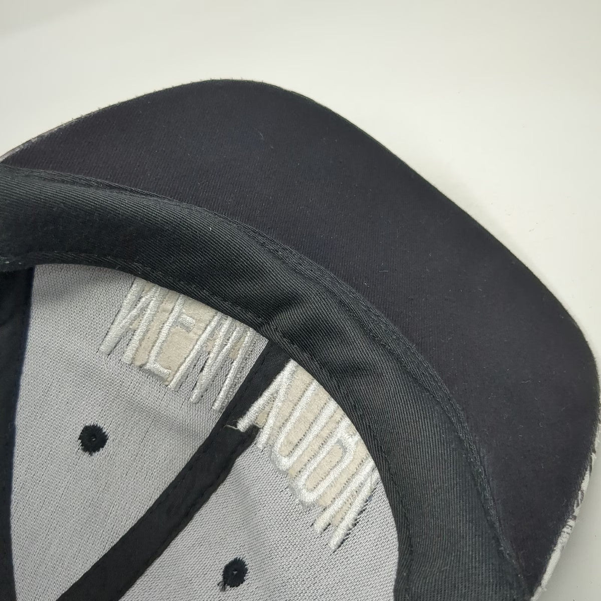 Blackjack Snapback Hat Black OSFM New York Times Square Photo Print Embroidered