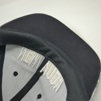 Blackjack Snapback Hat Black OSFM New York Times Square Photo Print Embroidered