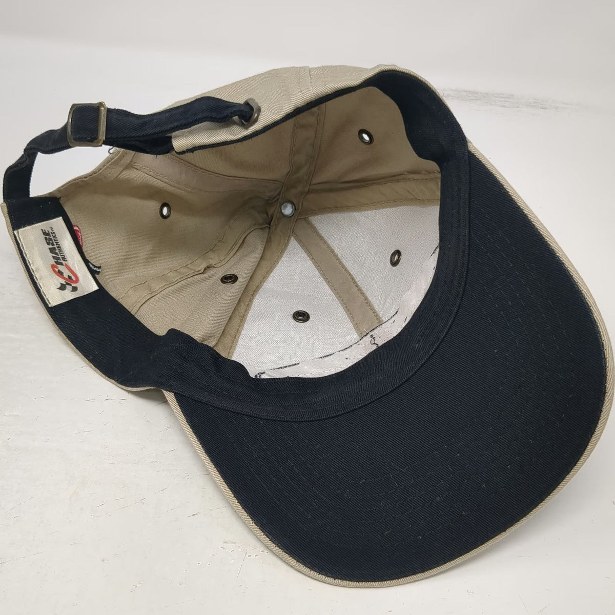 Chase Authentics Dale Earnhardt NASCAR Number 3 Beige Baseball Cap One Size Hat