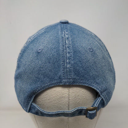 Dog Person Slideback Hat Blue OSFM Embroidered Denim Home Free