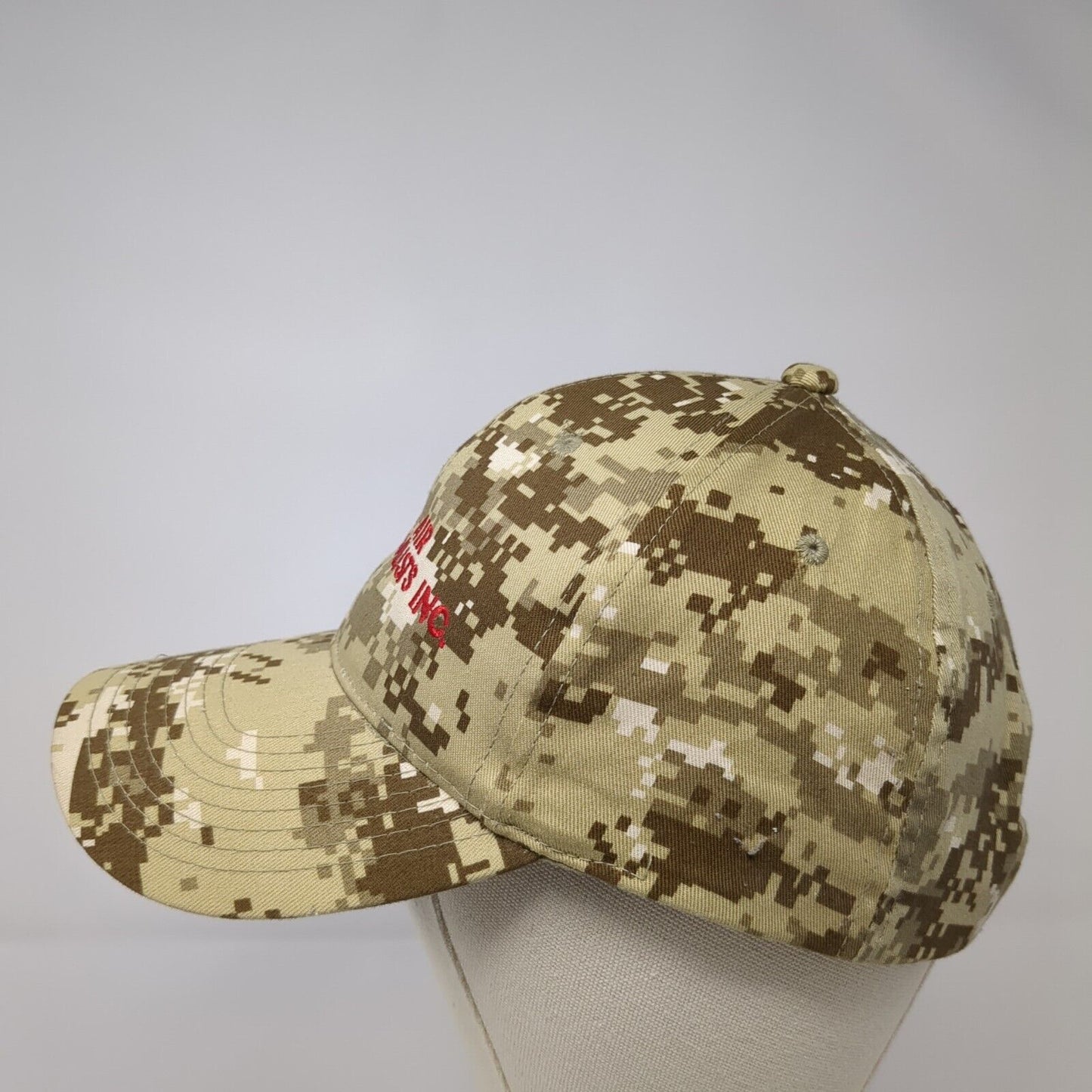 Tulsa Air Specialists Inc Strapback Hat Camo One Size Outdoor Cap