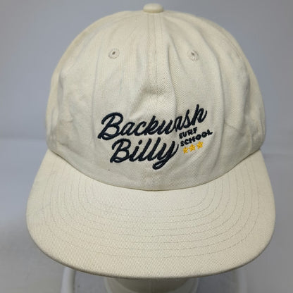 Weld Mfg Baseball Cap Beige One Size Backwash Billy Surf School Hat Slideback