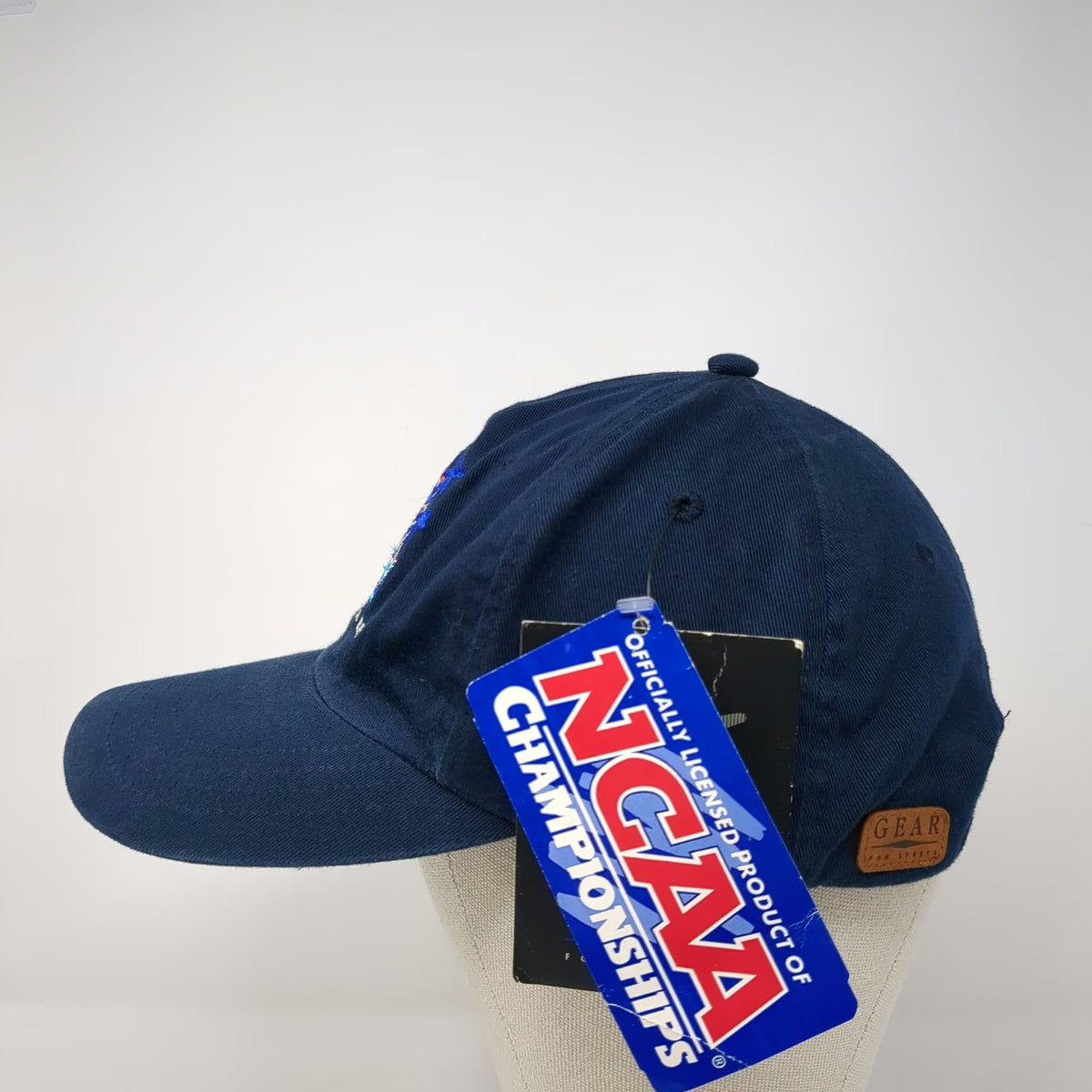 Gear For Sports NCAA 1999 Final Four Tampa Bay Hat Blue Slideback Vintage