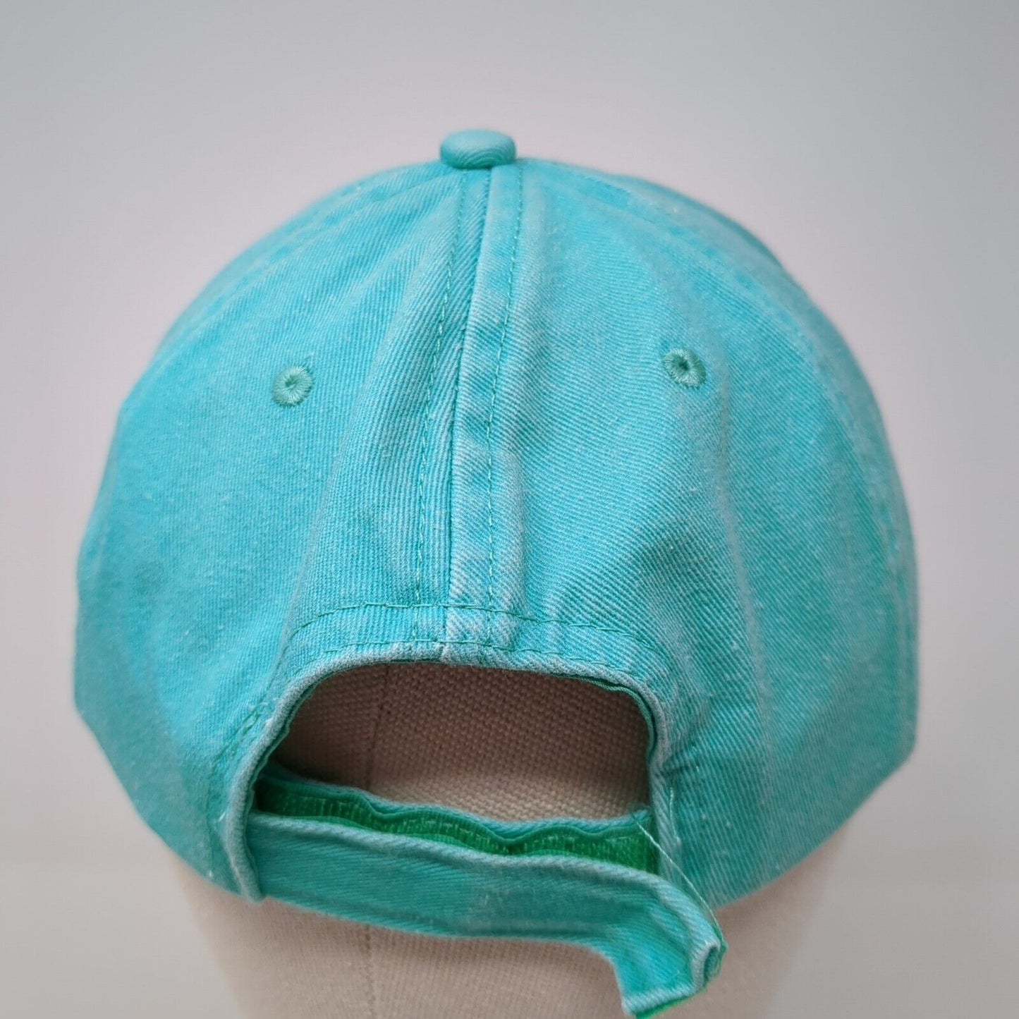 Key West Florida Stay Salty Strapback Hat Blue One Size Adjustable Embroidered