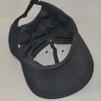 Daddy Girl Slideback Hat Black OSFM Adjustable 6 Panel Vent Holes