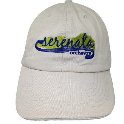 Baseball Cap Beige One Size Serenata Orchestra Strapback Embroidery Music Hat