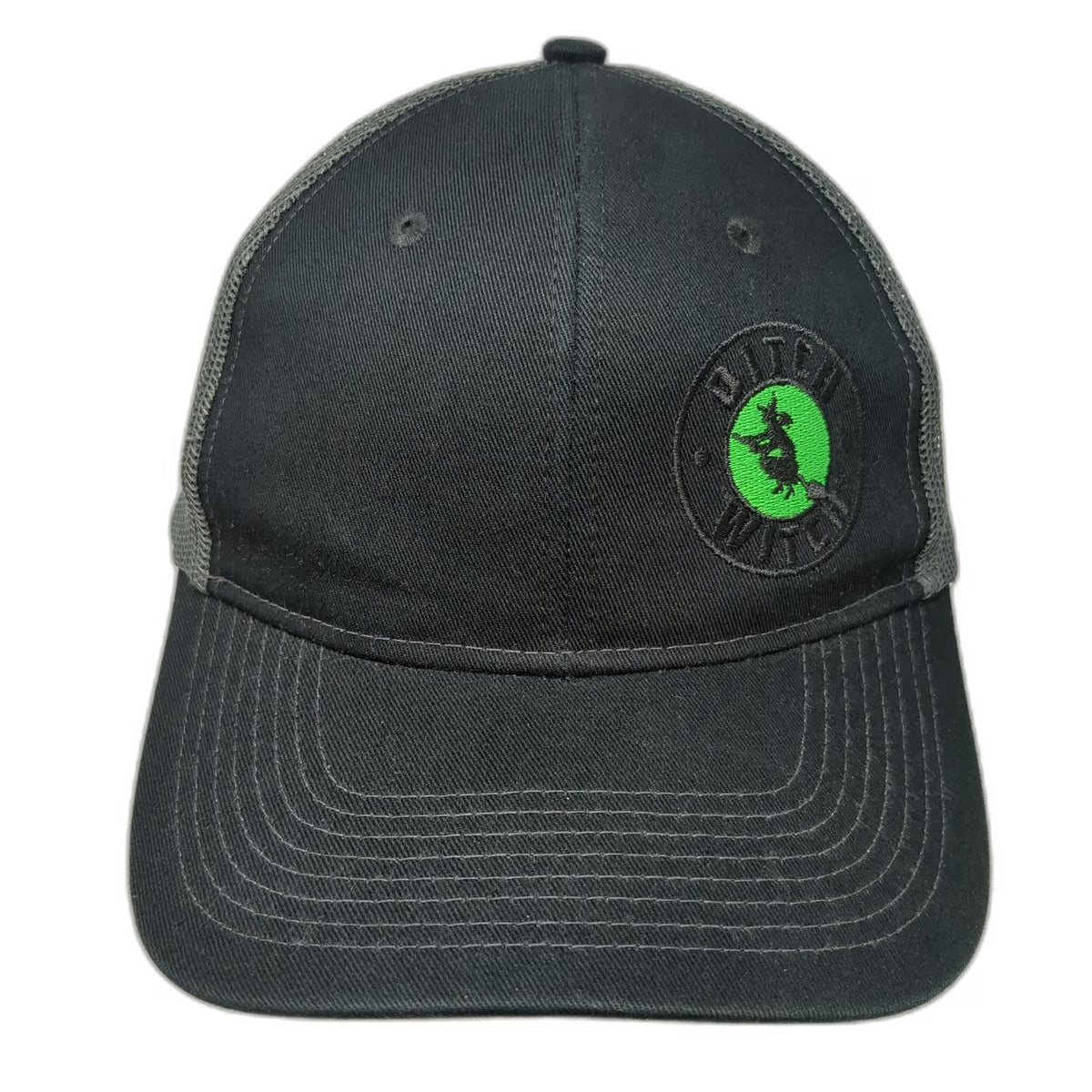 Port Authority Ditch Witch Trucker Hat Black One Size Mesh Back Snapback Logo