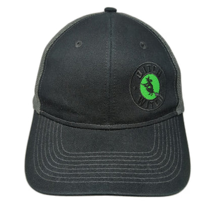 Port Authority Ditch Witch Trucker Hat Black One Size Mesh Back Snapback Logo