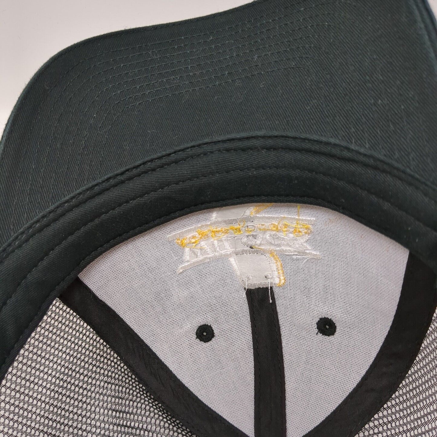 Wilcox Agri-Products Strapback Trucker Hat Black One Size Mesh Back