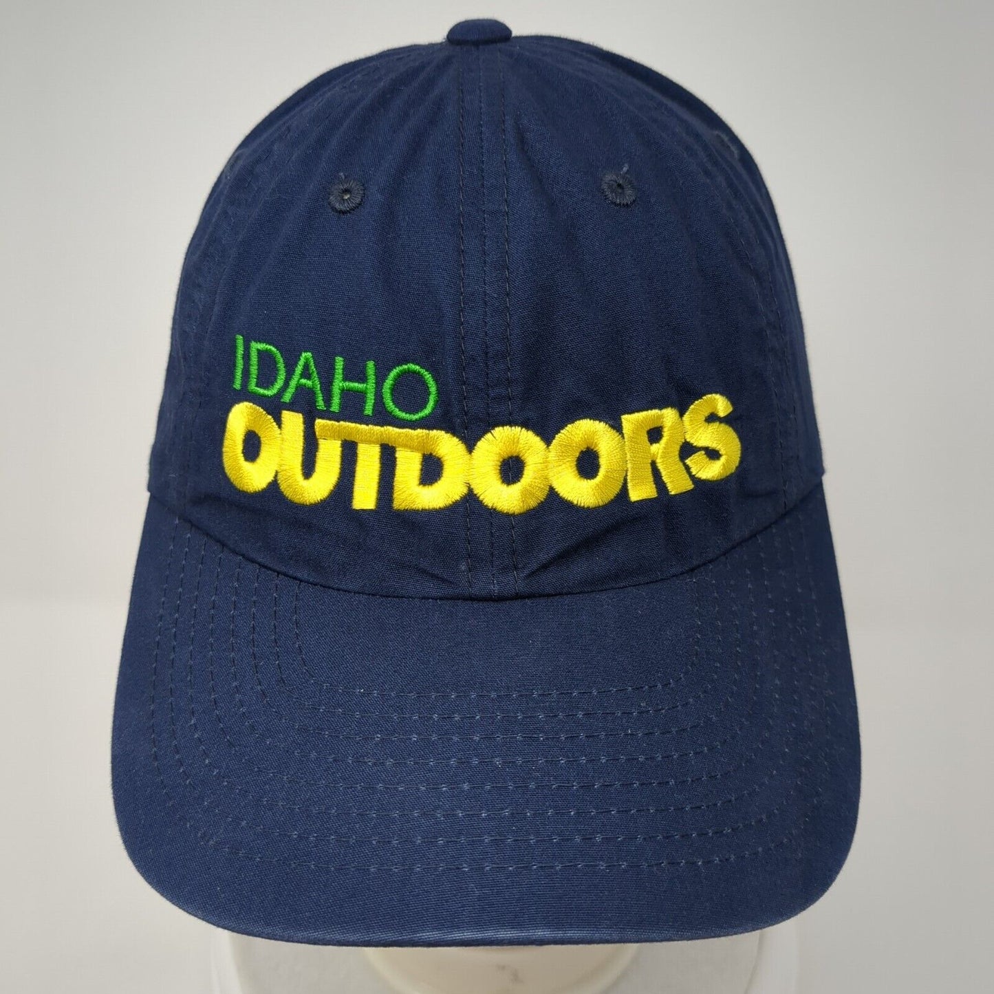 Idaho Outdoors Slideback Hat Blue One Size Adjustable Port Authority