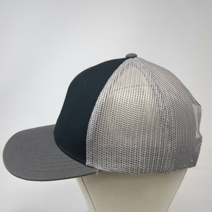 Levelwear Trucker Hat Gray One Size Blank Front McCall Golf Club Snapback