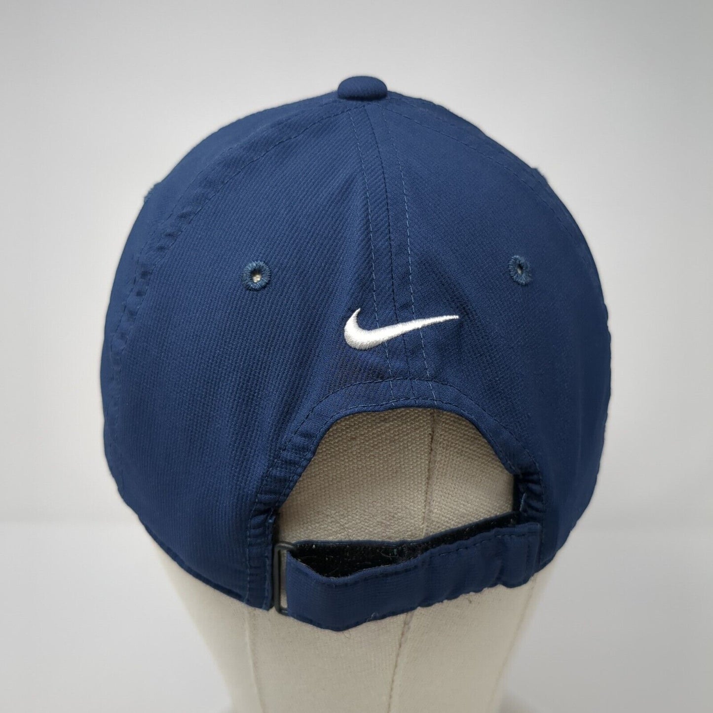 Nike Strapback Baseball Cap Blue OS Adjustable Embroidered Legacy91 Dri-fit