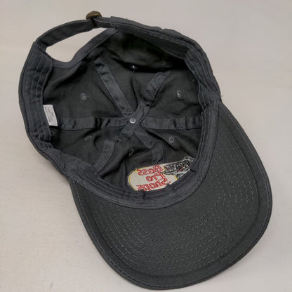 Bass Pro Shops Club Slideback Hat Gray One Size Embroidered 6 Panel Cotton