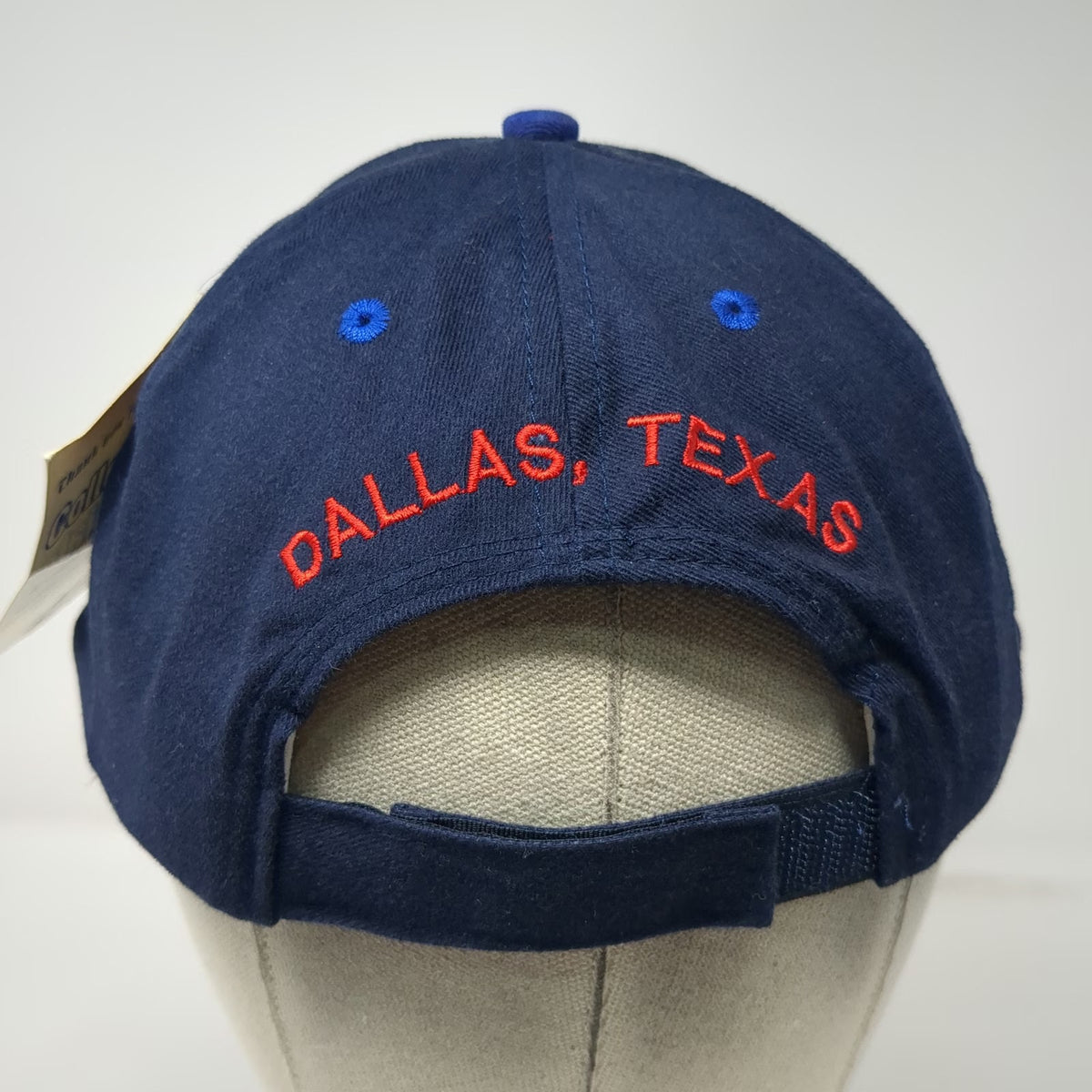 Collegiate Blue Baseball Cap One Size Utility International Dallas Texas Hat
