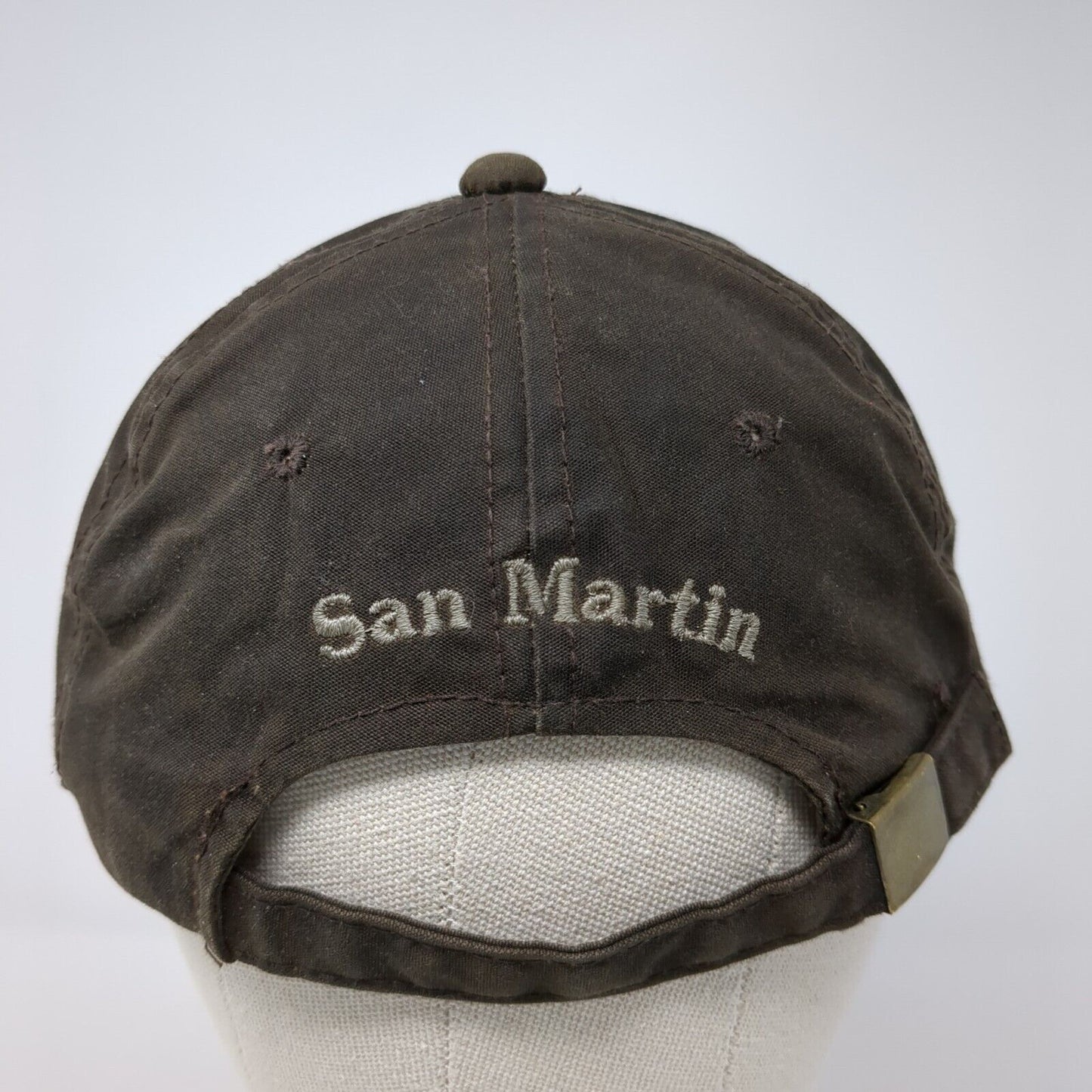 Bullets 'N Beer Hunting Club Slideback Hat Brown One Size San Martin