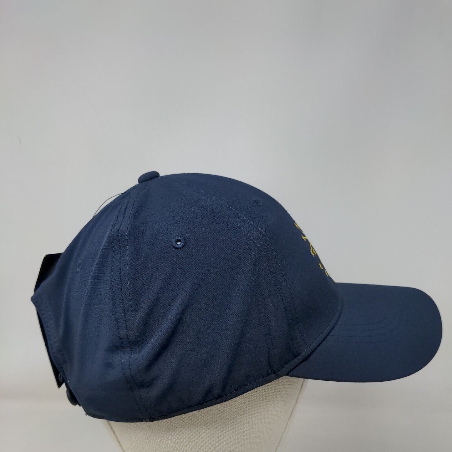 State of Indiana Flag Adult Strapback Golf Hat Blue OSFM W/Tags Nike Dri-Fit