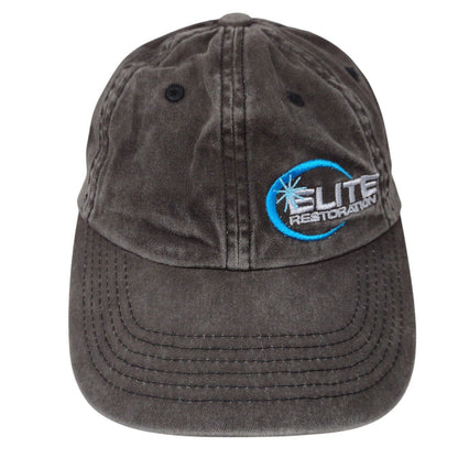 Elite Restoration Slideback Hat Gray OSFA Adjustable Embroidered Port Authority