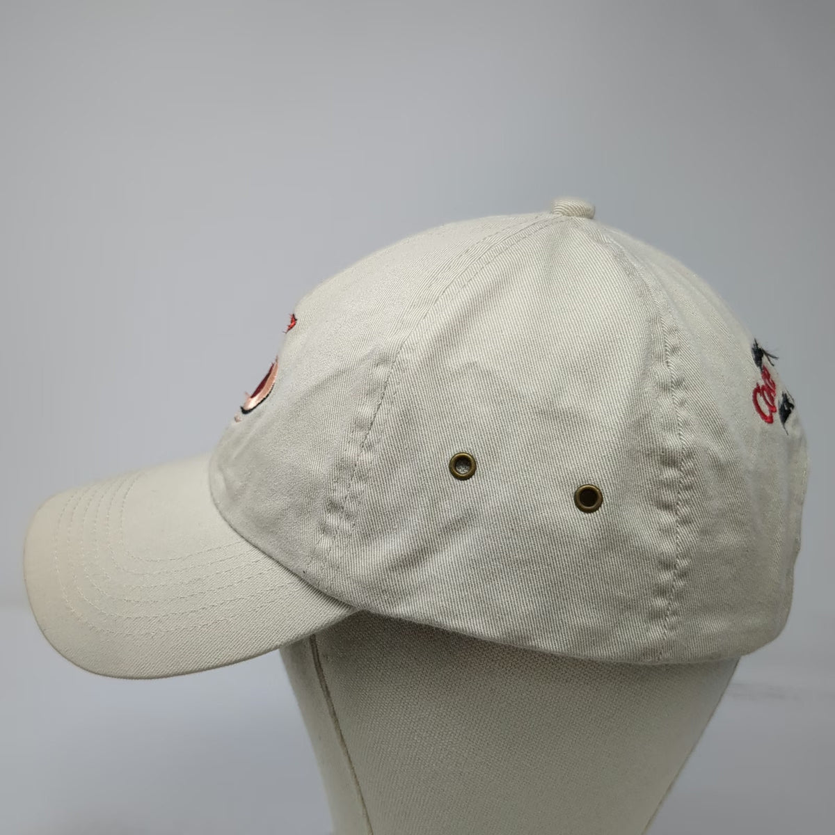 Baseball Cap Beige One Size Diet Coke Black Cherry Vanilla Hat Cotton Slideback