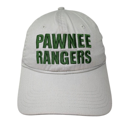 Pawnee Rangers Slideback Hat Tan One Size Adjustable Embroidered NBC