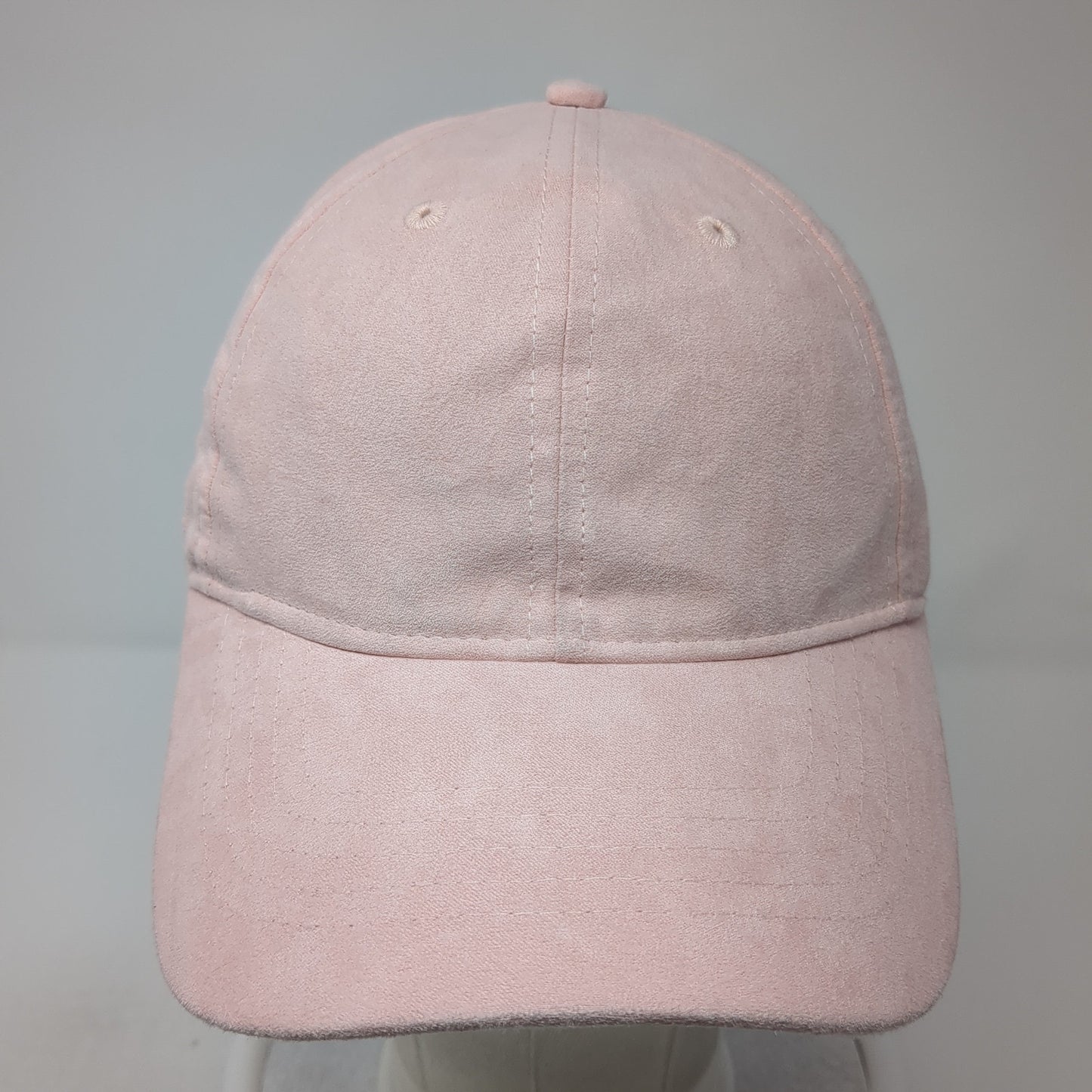 Unbranded Slideback Baseball Cap Pink One Size Adjustable 6 Panel Blank