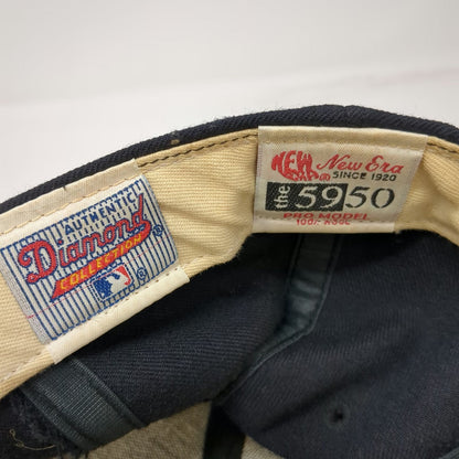 New York Yankees MLB New Era Baseball Cap Blue 6 7/8 Wool Diamond Collection Hat