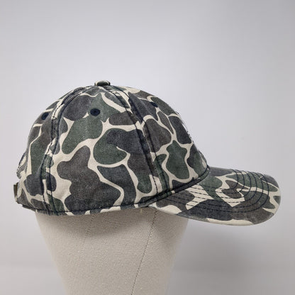 Adidas Slideback Hat Multicolor One Size Embroidered Logo Camouflage
