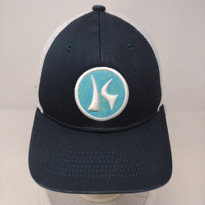 Killik Ladies Snapback Trucker Hat Blue OSFM Adjustable Embroidered Mesh Back