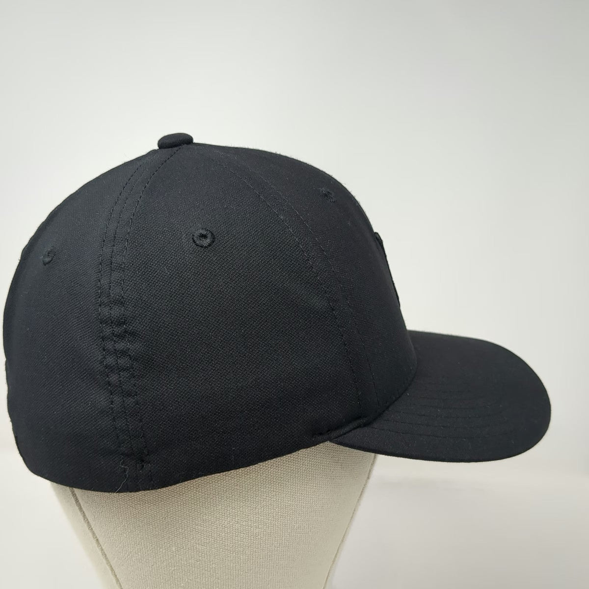 Hurley Baseball Cap Black M Flexfit X20-DRI Embroidered Performance Logo Hat