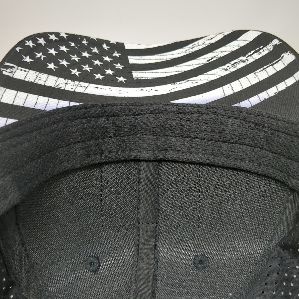 Howitzer Trucker Hat Black One Size 1776 We The People Patriotic USA Flag Cap
