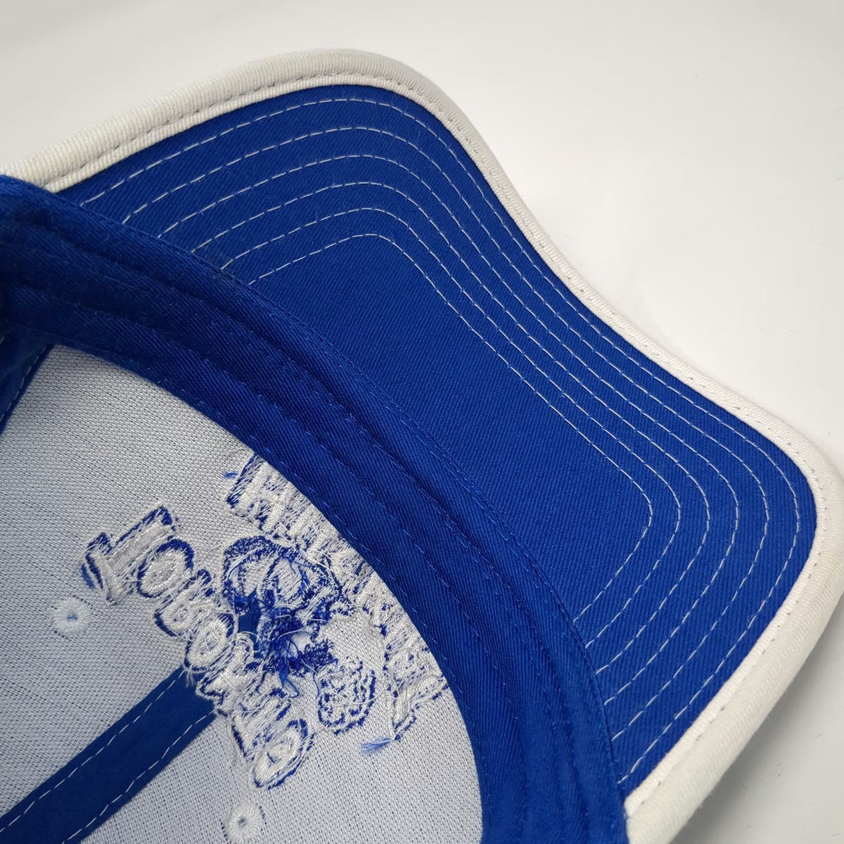 Otto Blue Baseball Cap One Size Toronto Huskies Contrast Stitching Sandwich Hat