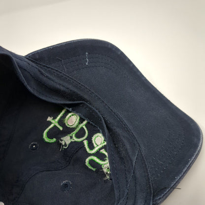 Fopas Slideback Hat Blue One Size Adjustable Solid 6 Panel Alternative