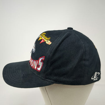 Denver Broncos NFL Logo Athletic Snapback Black Super Bowl XXXII Hat Vintage