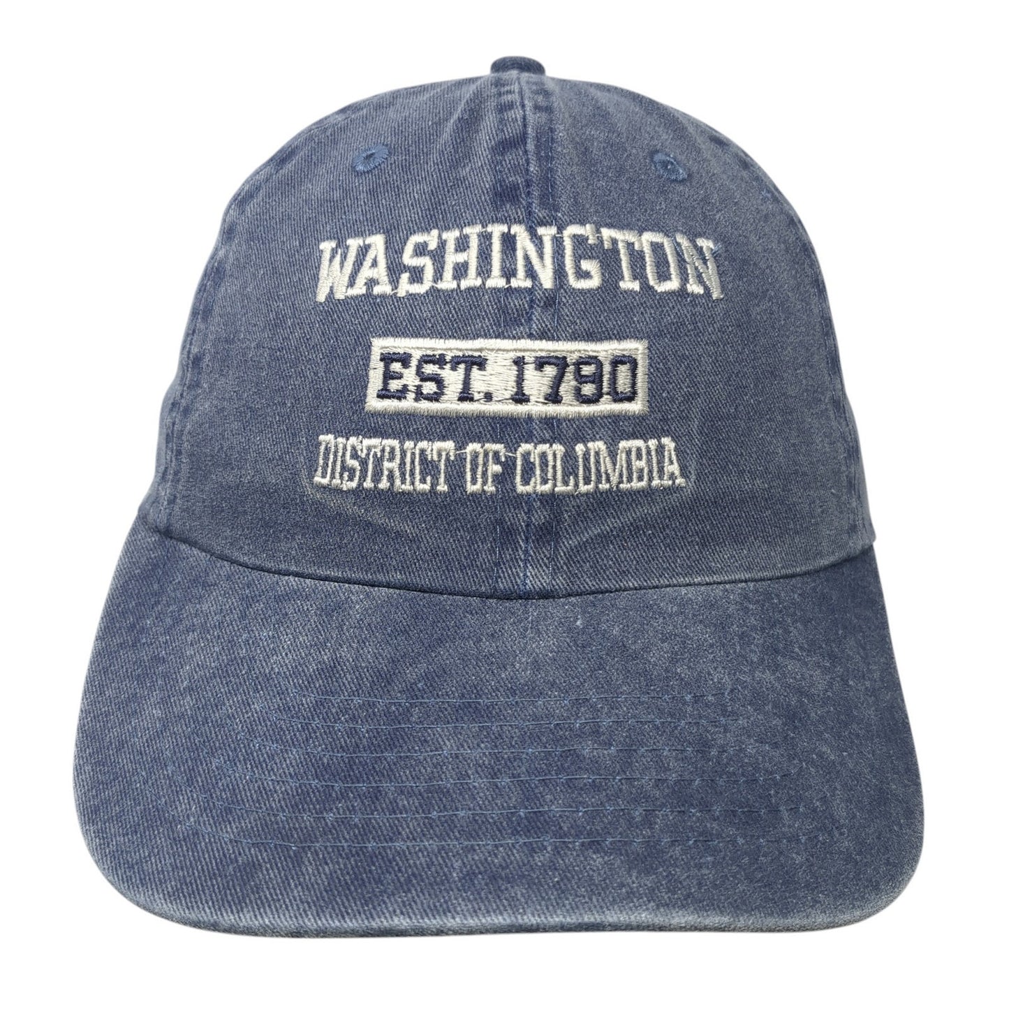 Washington District Of Columbia Slideback Hat Blue One Size Newhattan