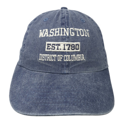 Washington District Of Columbia Slideback Hat Blue One Size Newhattan