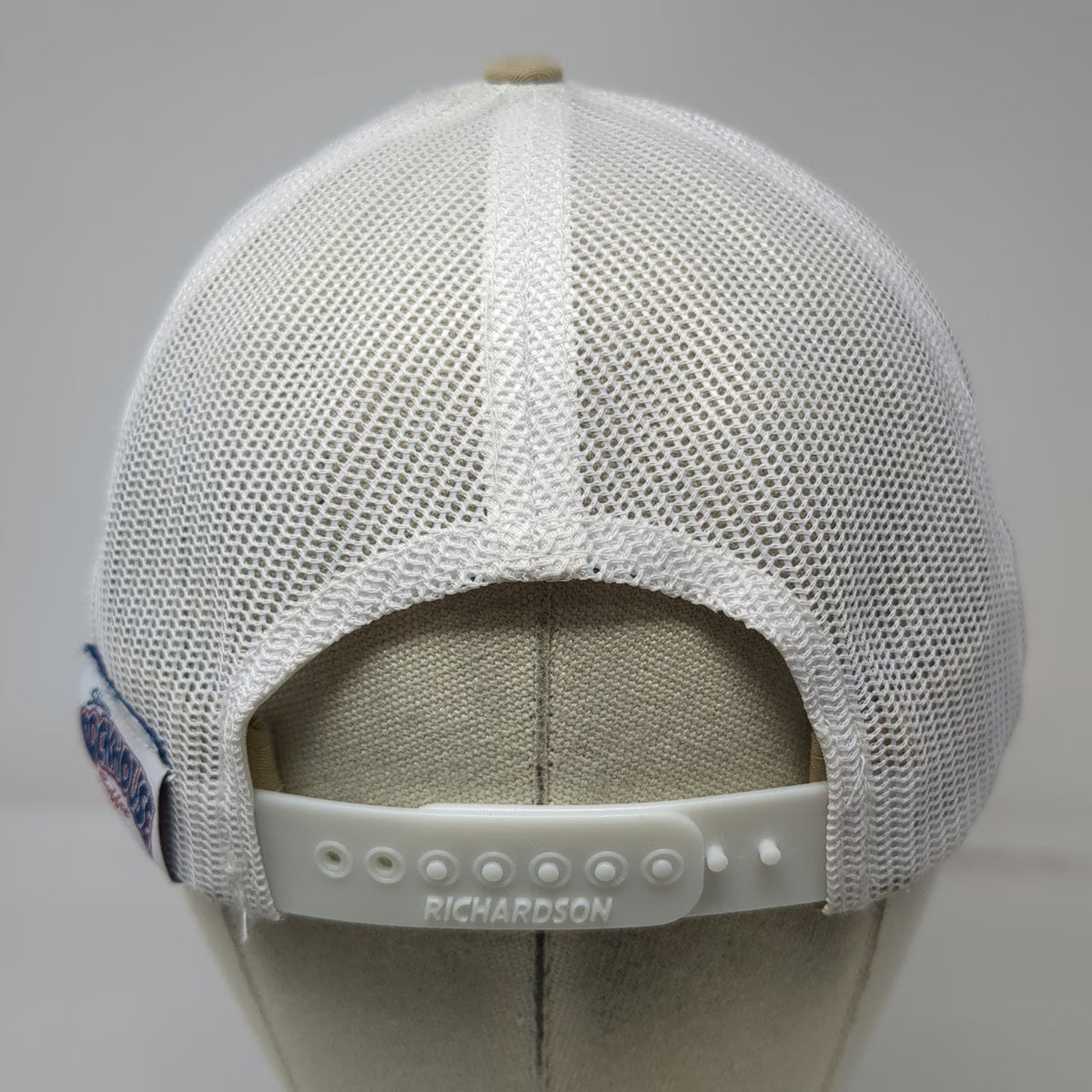 Richardson Trucker Hat Beige White One Size Delamar Day 2023 Rockhouse Coffee