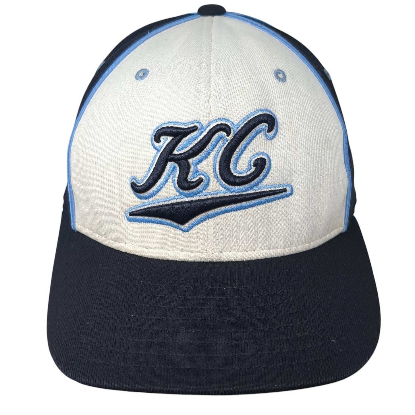 KC Elite Fitted Hat Multicolor Medium Embroidered Piping Richardson