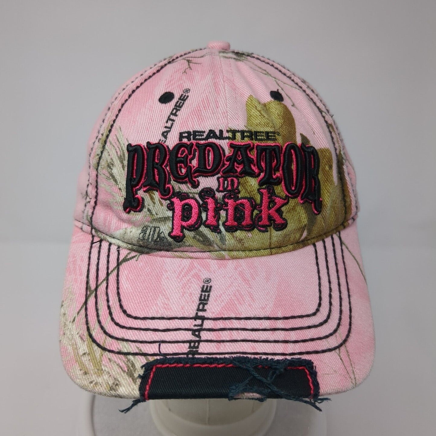 Realtree Predator In Pink Strapback Hat Camo One Size Paramount Outdoors