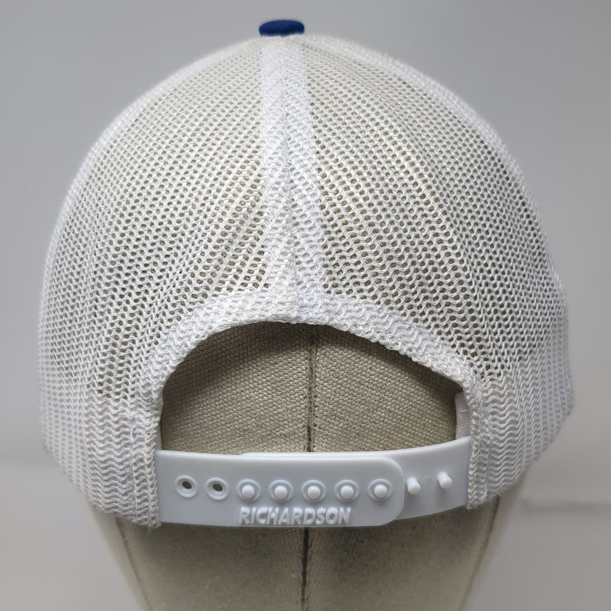 Richardson Trucker Hat Blue One Size King Ropes Sheridan Wyoming Mesh Snapback