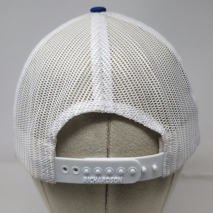 Richardson Trucker Hat Blue One Size King Ropes Sheridan Wyoming Mesh Snapback