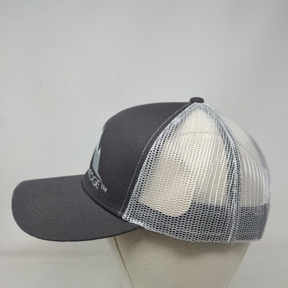 TCM Contractor's Edge Snapback Trucker Hat Gray OSFM Mesh Back Outdoor Cap