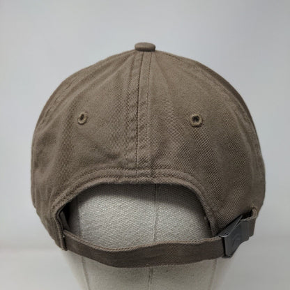 Sunriver Brewing Slideback Hat Brown Small Vented Holes 6 Panel Richardson