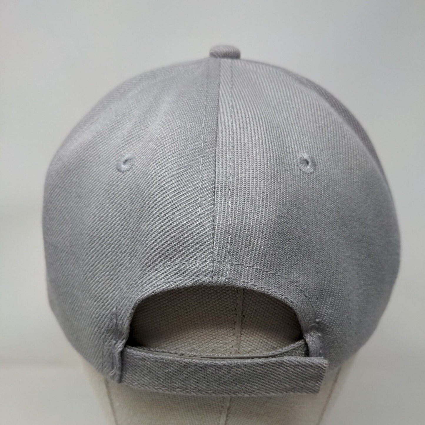 United States Army Strapback Hat Gray One Size Adjustable Embroidered Lanza