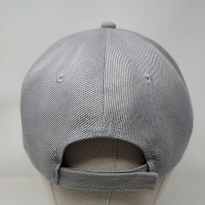 United States Army Strapback Hat Gray One Size Adjustable Embroidered Lanza